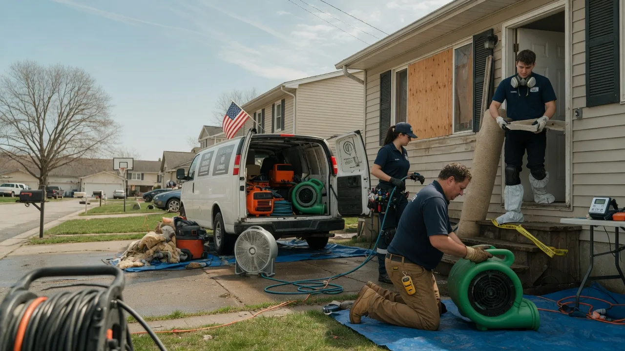 Water Damage Restoration in Beecher, IL near me